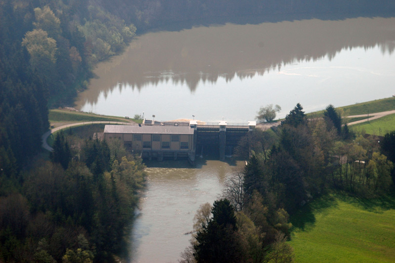 unser Wasserkraftwerk am Bachtelsee in Biessenhofen