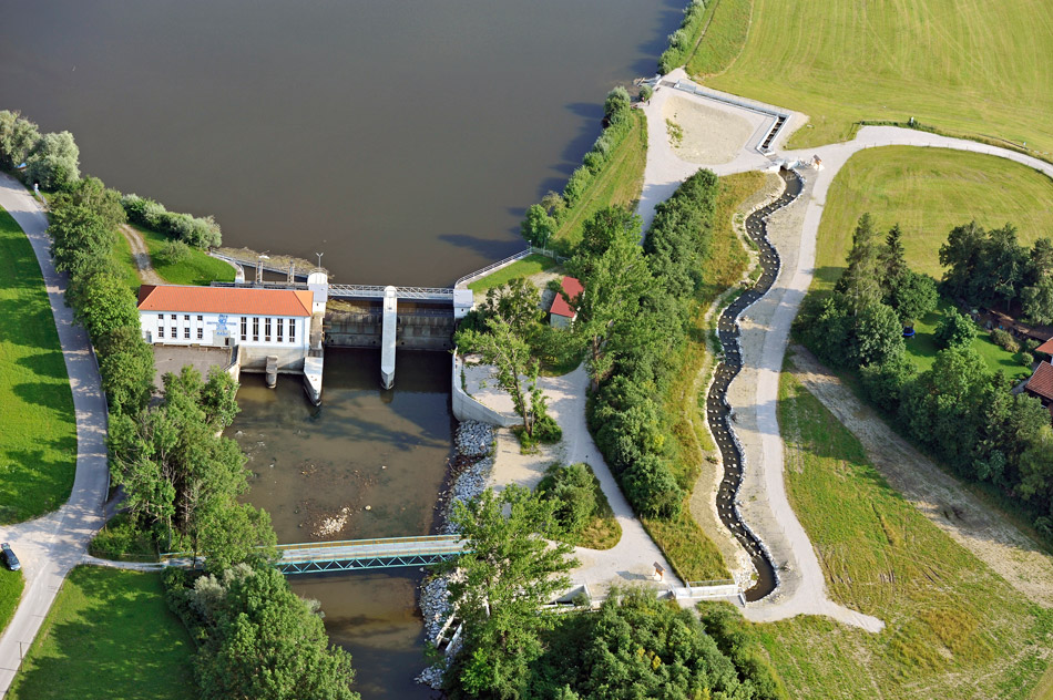 unser Wasserkraftwerk am Bärensee in Hirschzell